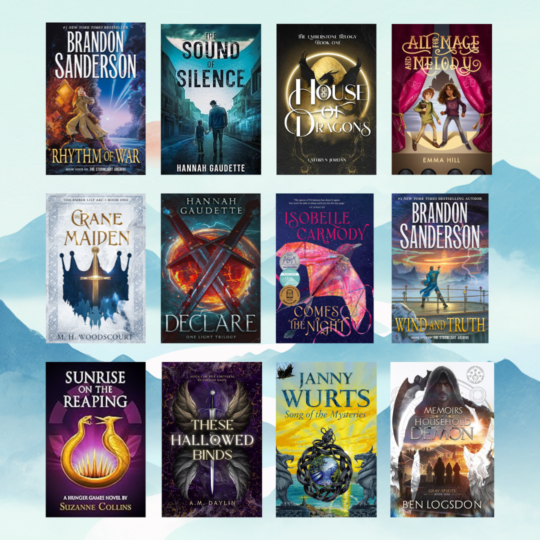 Top fantasy books of 2025